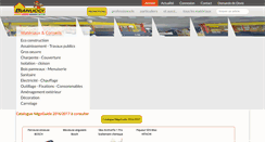 Desktop Screenshot of bianucci-materiaux.com